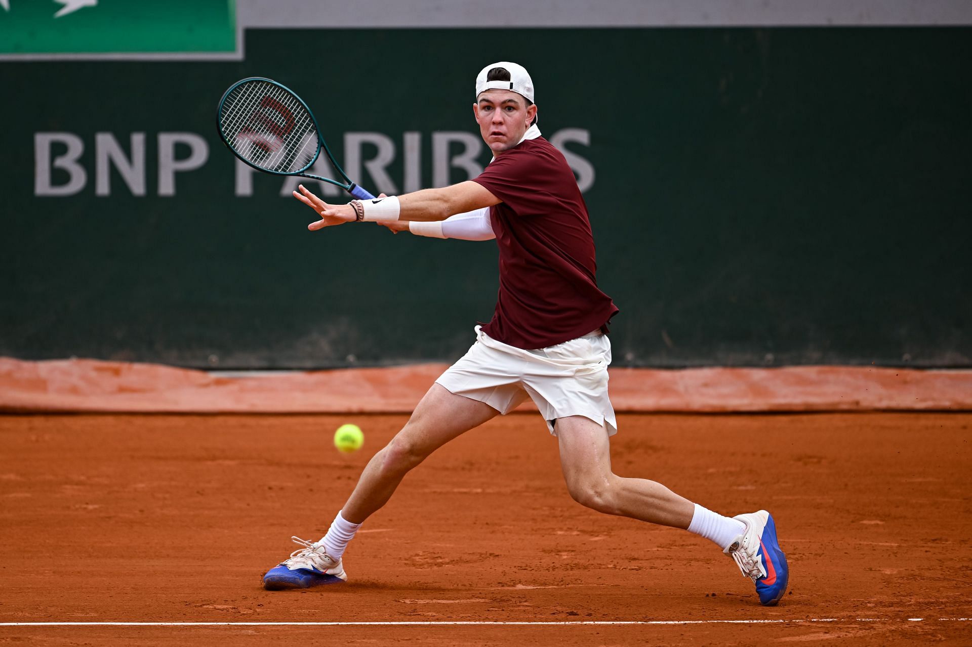 Jagger Leach at the French Open 2025. (Photo: Getty)